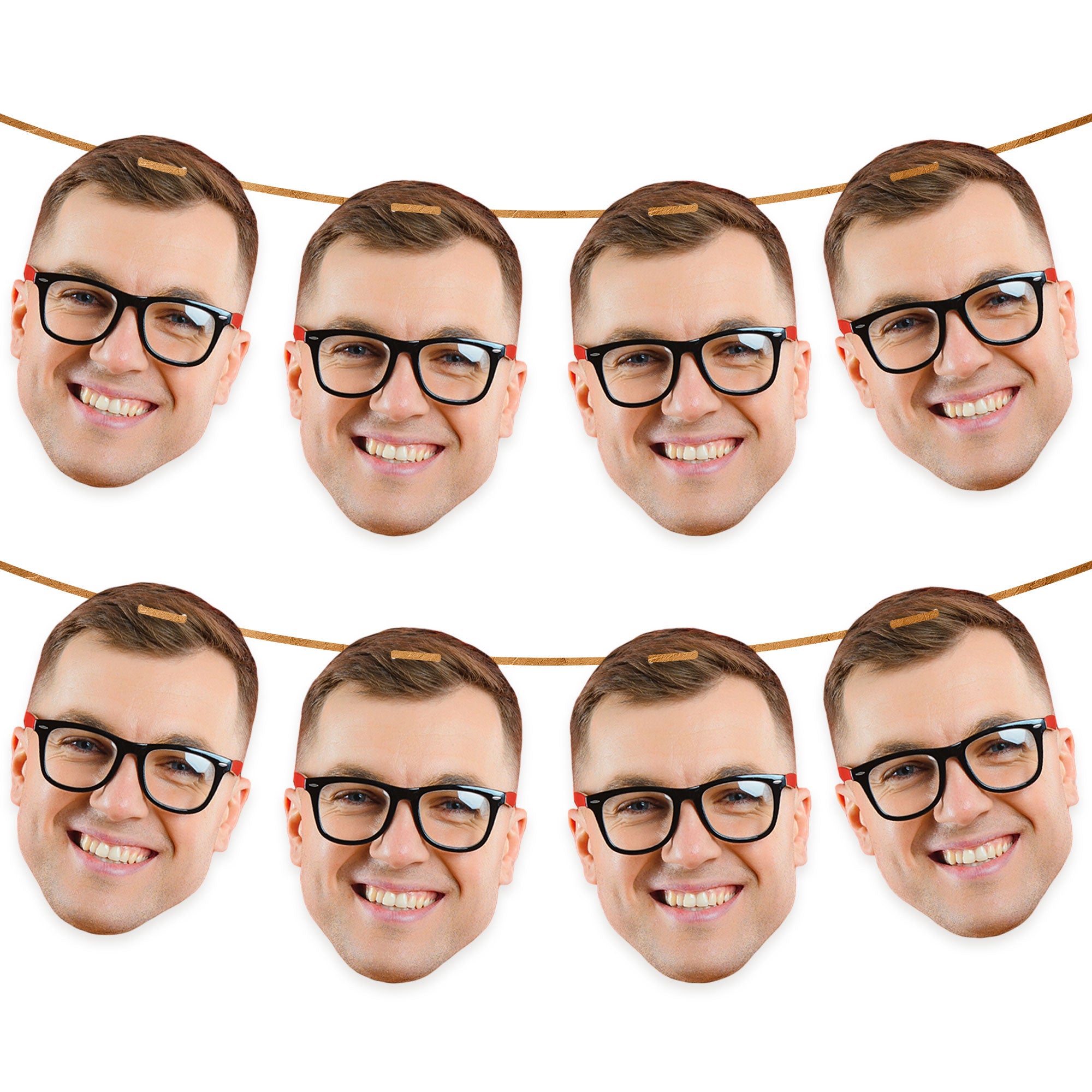 Personalised Bunting Custom Photo Face Banners personalised-bunting-custom-photo-face-banners